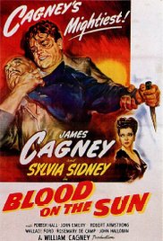 Movie poster for Blood on the Sun