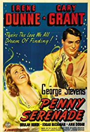 Movie poster for Penny Serenade