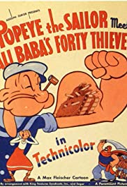 Movie poster for Popeye the Sailor Meets Ali Baba's Forty Thieves