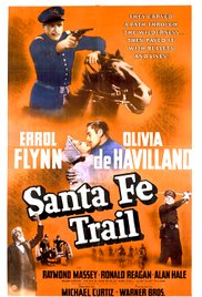 Movie poster for Santa Fe Trail