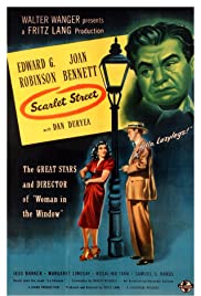 Movie poster for Scarlet Street