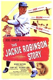 Movie poster for The Jackie Robinson Story