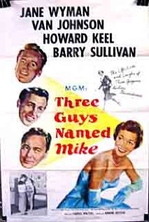 Movie poster for Three Guys Named Mike